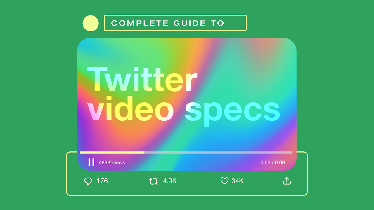 Guide to Twitter video specs header
