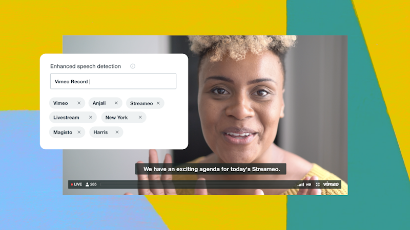 Level up your live streams with automated captions and more | Vimeo