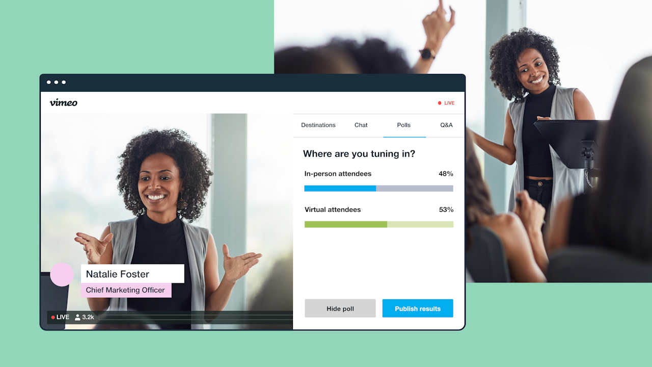 The ultimate guide to hybrid events Vimeo blog