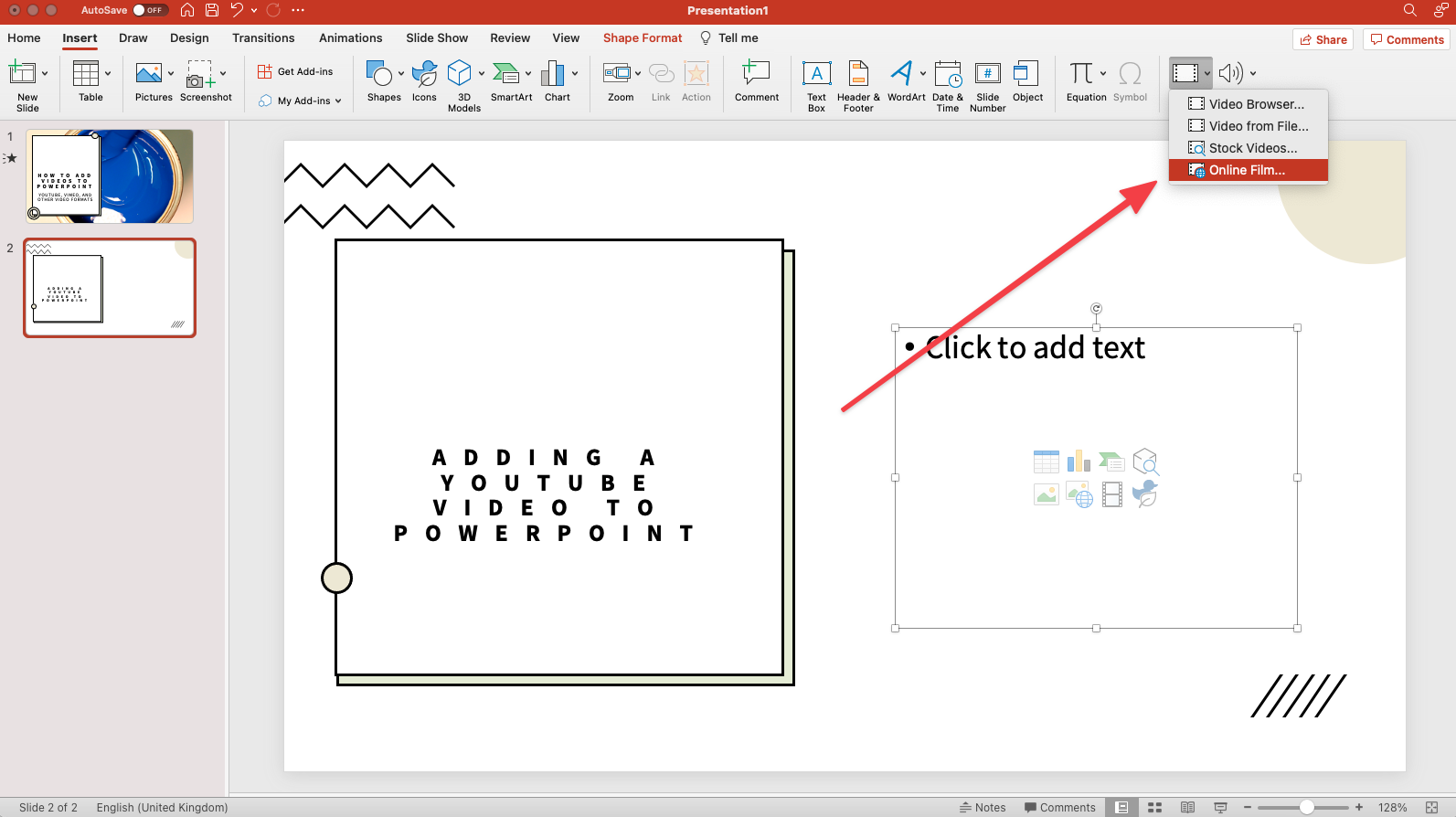 make a video with powerpoint for mac