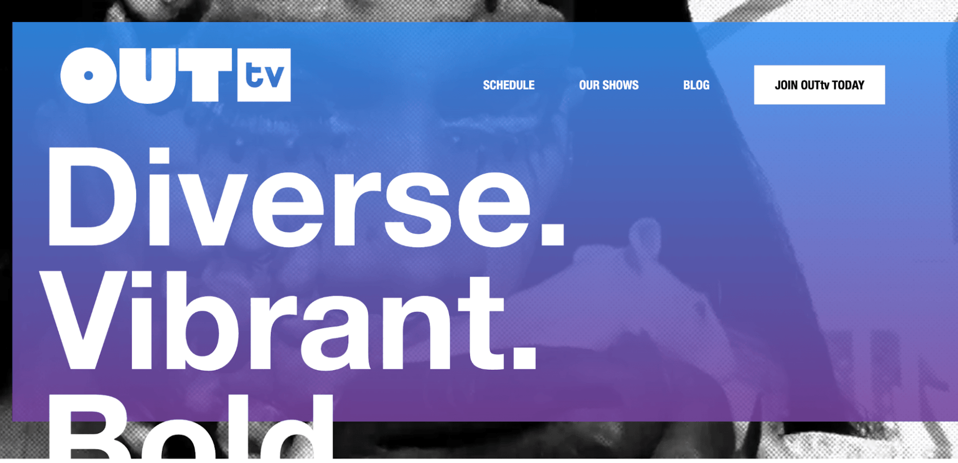OUttv streaming service screenshot